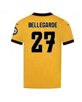 Wolves Jean-Ricner Bellegarde #27 Maglia Gara Casa Repliche 2025-26 Maniche Corte Wolves Jean-Ricner Bellegarde #27 Maglia Gara Casa Repliche 2025-26 Maniche Corte